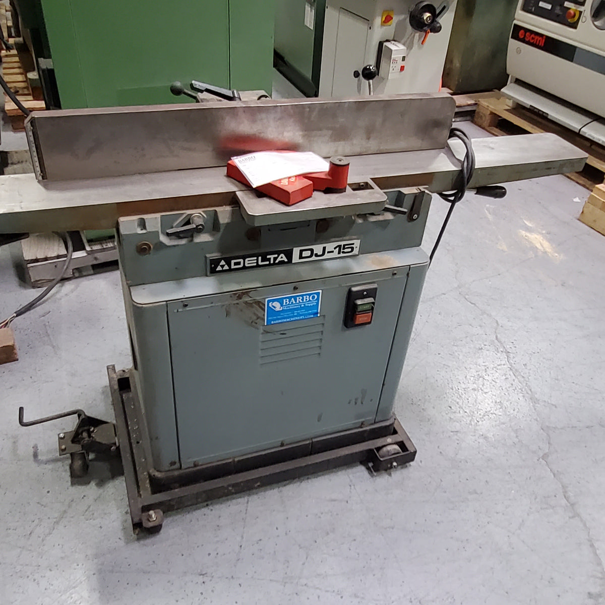 Delta DJ15 Jointer — Barbo Machinery & Supply