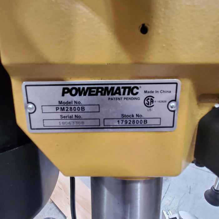 Powermatic 2800B drill press