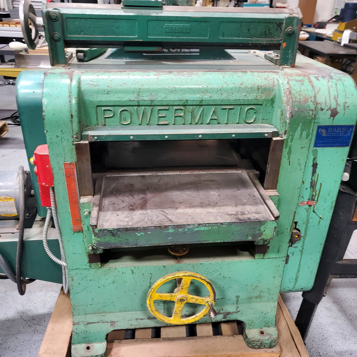 Powermatic planer Model 220