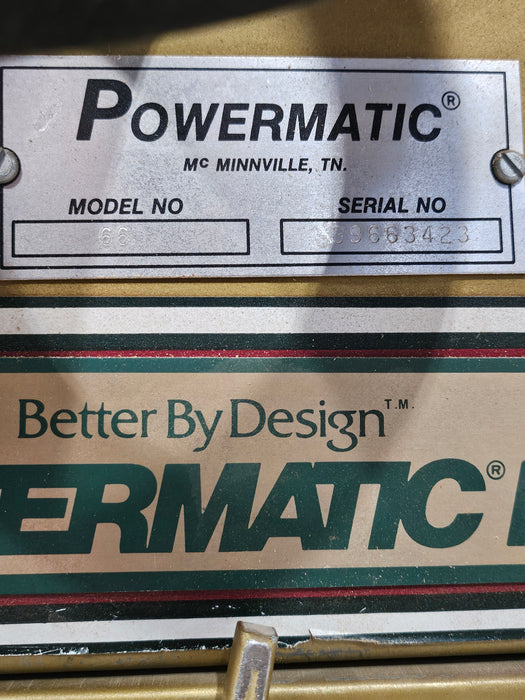 Powermatic 66 Table Saw