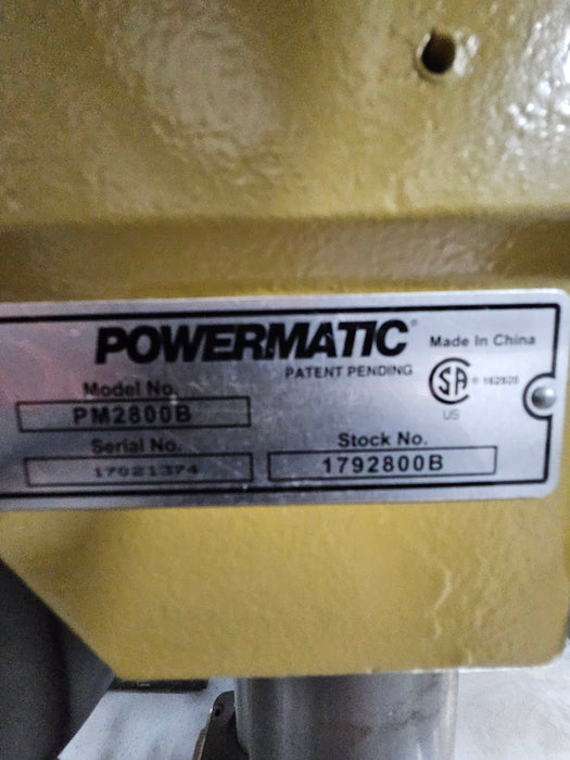 Powermatic Floor Drill Press 2800B