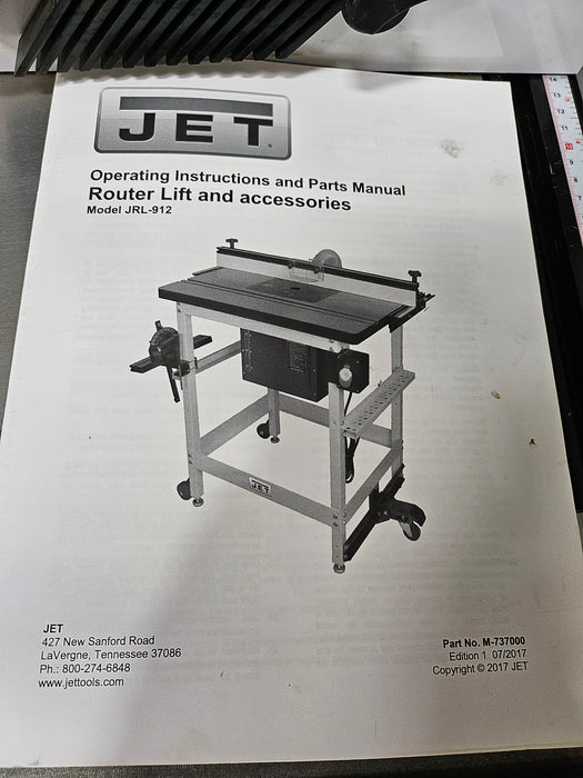 Jet Router Table