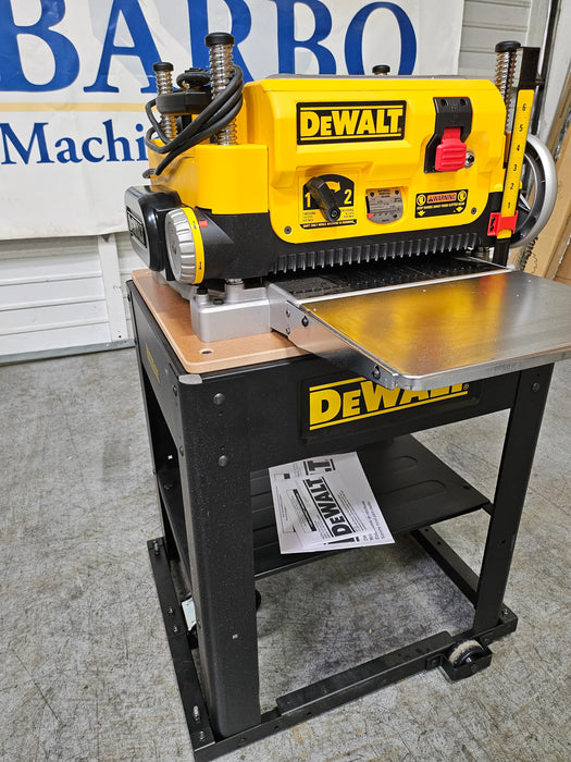 DeWalt 13in planer