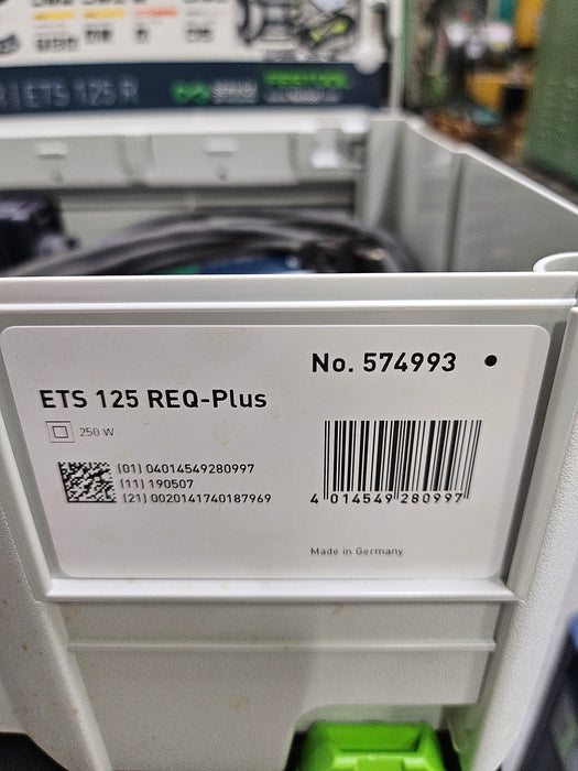 Festool 5in Sander ETS 125 REQ