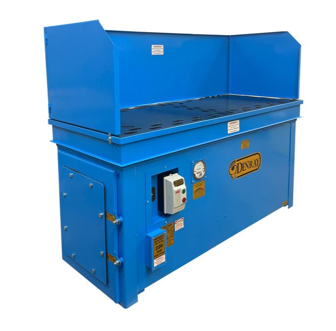 Denray 2872G Grinding Downdraft Tables