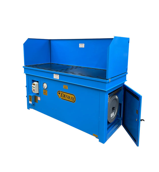 Denray 2872G Grinding Downdraft Tables