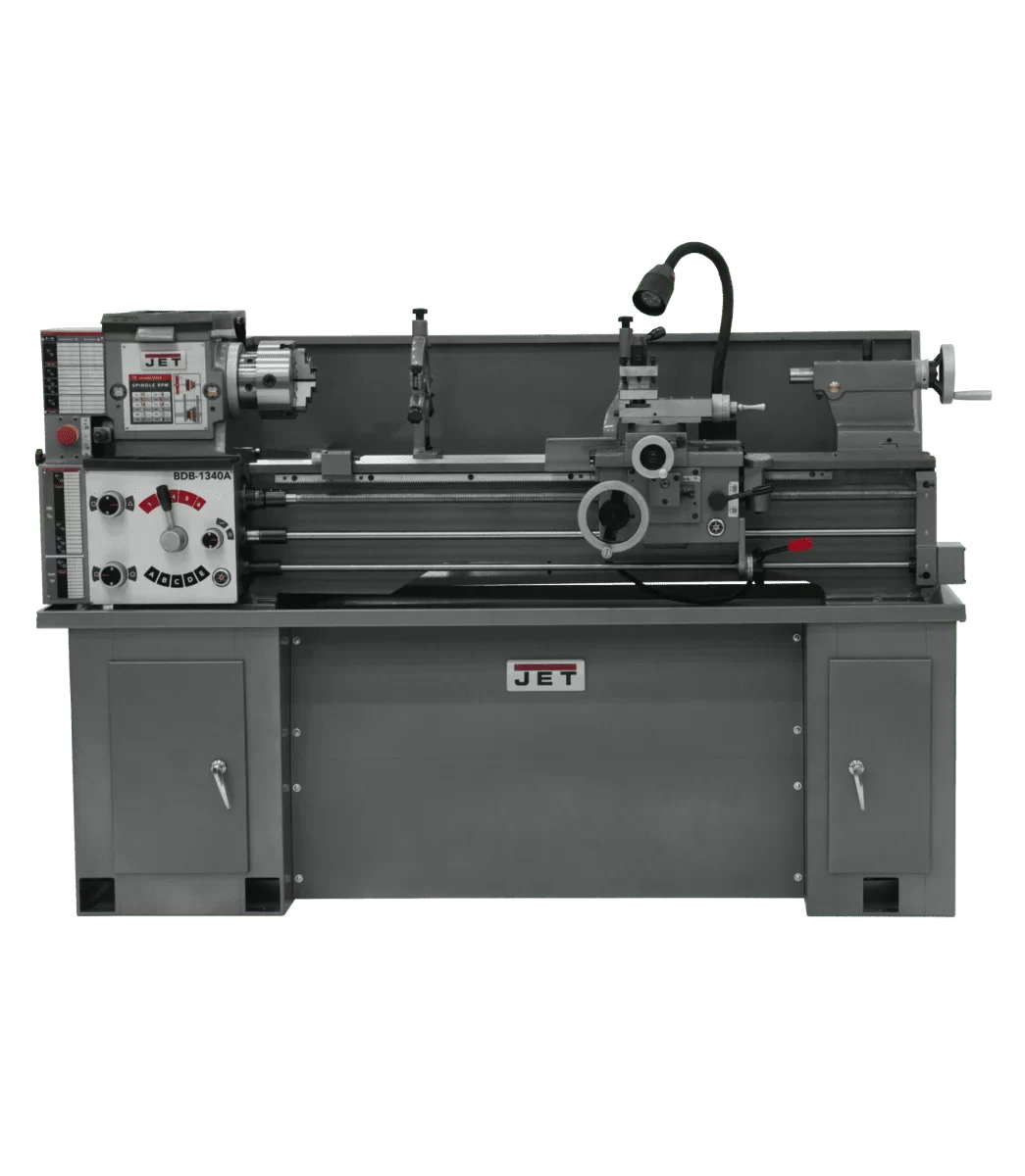 BDB-1340A LATHE W/TAPER ATTACHMENT — Barbo Machinery & Supply