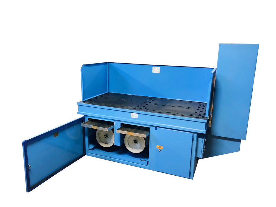 Denray 3672G Grind Downdraft Tables
