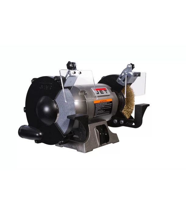 JBG-8W 8 BENCH GRINDER W/WIRE WHL TEXT