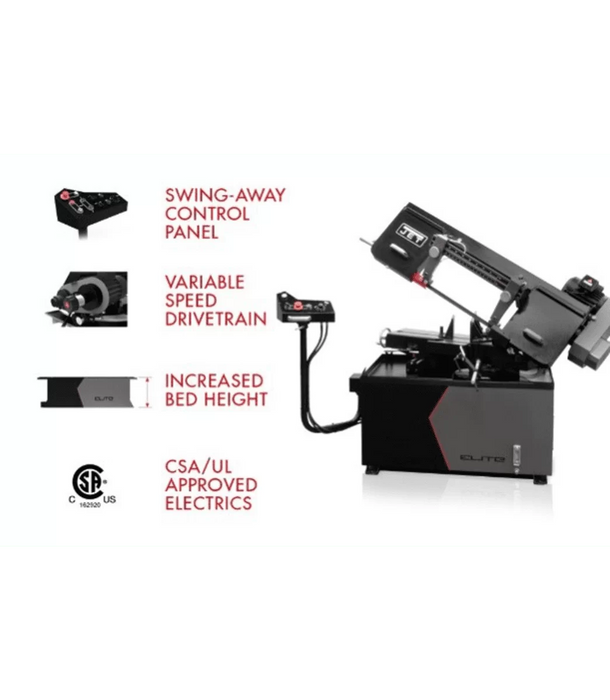 EHB-1018VMH 10x18 SemiAuto VSM Hyd Vis