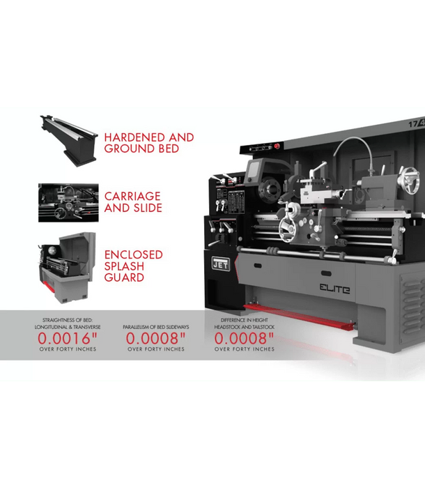 E-1340VS Elite13x40 EVS Lathe