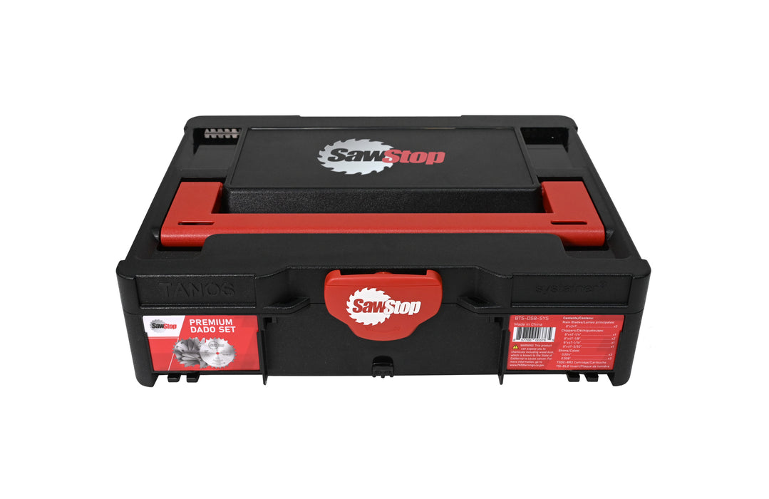 Sawstop Premium Dado Set with Systainer