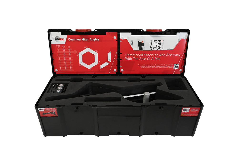 Sawstop Revolution Miter Gage with Systainer