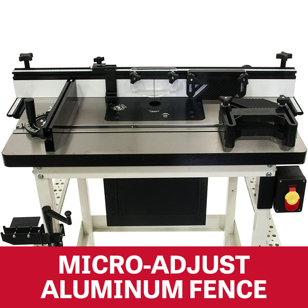 Jet Router Lift with Cast Table Kit