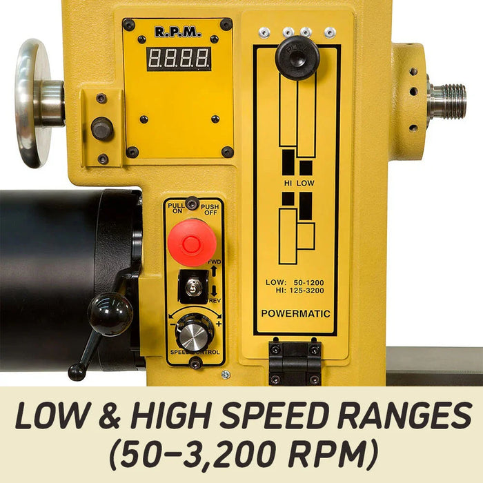 Powermatic PM2020 2HP Short Bed Lathe