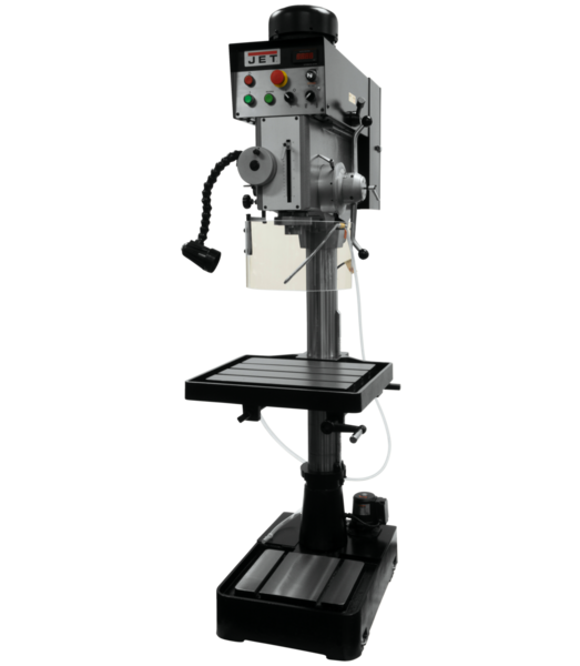 Jet JDP20EVST-460-PDF 20 EVS GEER HEAD DRILL PRESS W/ POWER DOWN FEED 3PH 460V